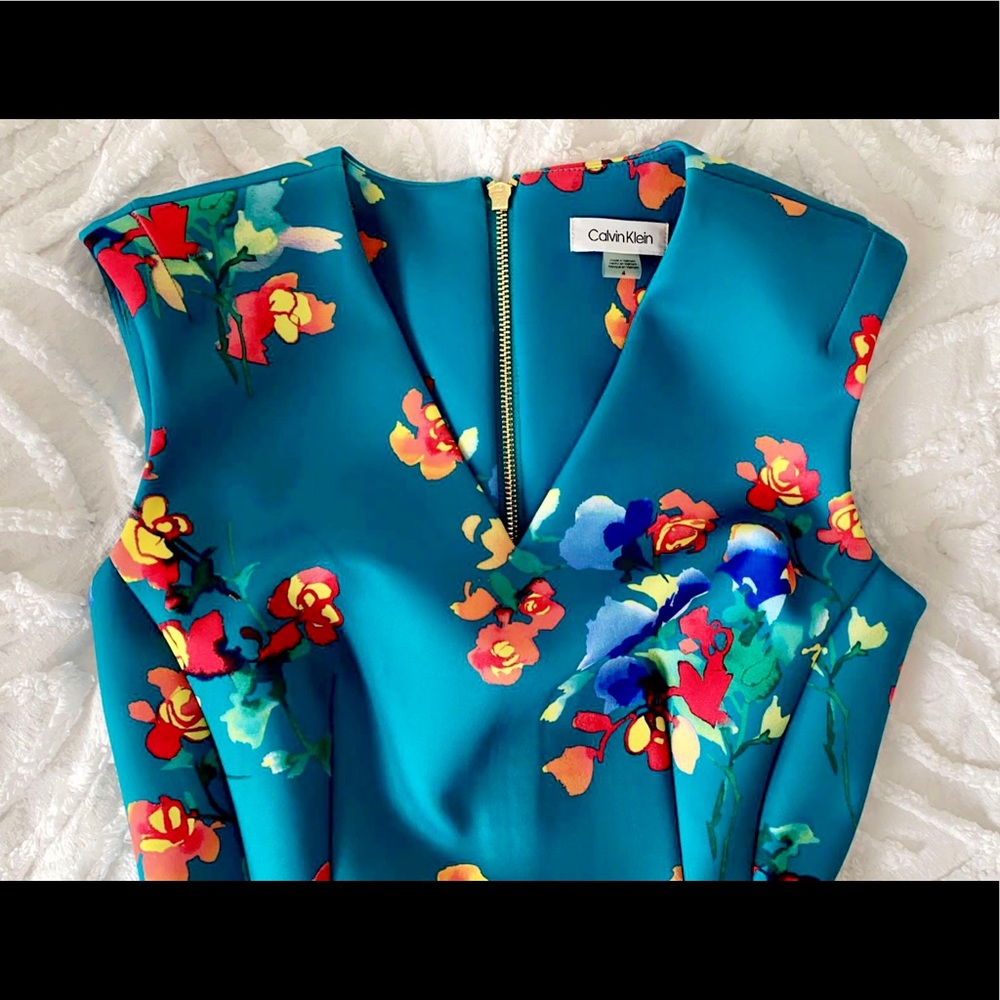 Calvin Klein Floral Dress BRAND NEW